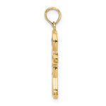 Φόρτωση εικόνας στο εργαλείο προβολής Συλλογής, 14k Yellow Gold Enamel Gingerbread Man Christmas Holiday 3D Pendant Charm