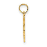 Lade das Bild in den Galerie-Viewer, 14k Yellow Gold I Love Nassau Bahamas Dolphin Travel Pendant Charm