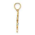 Charger l'image dans la galerie, 14k Yellow Gold with Enamel Red Blue Butterfly Pendant Charm