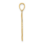 Afbeelding in Gallery-weergave laden, 14k Yellow Gold Bahamas Crest Coat of Arms Circle Pendant Charm