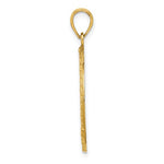 Cargar imagen en el visor de la galería, 14k Yellow Gold Boston Massachusetts Round Pendant Charm