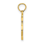 Lade das Bild in den Galerie-Viewer, 14k Yellow Gold Martha's Vineyard Island Map Pendant Charm