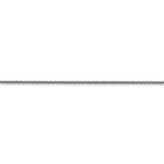 Load image into Gallery viewer, 14k White Gold 1.5mm Cable Bracelet Anklet Necklace Pendant Chain