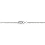Load image into Gallery viewer, 14k White Gold 1.5mm Cable Bracelet Anklet Necklace Pendant Chain