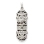 Load image into Gallery viewer, Sterling Silver Mezuzah Pendant Charm

