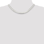 Φόρτωση εικόνας στο εργαλείο προβολής Συλλογής, Sterling Silver 7mm Herringbone Bracelet Anklet Choker Necklace Pendant Chain