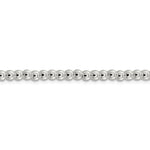Load image into Gallery viewer, Sterling Silver 5mm Beaded Necklace Pendant Chain