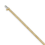 Load image into Gallery viewer, 14k Yellow Gold 1.258 CTW Diamond Eternity Tennis Bracelet
