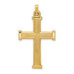 Kép betöltése a galériamegjelenítőbe: 14k Yellow Gold Cross Large Pendant Charm