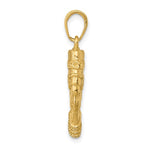 Загрузить изображение в средство просмотра галереи, 14k Yellow Gold Egyptian Nefertiti 3D Pendant Charm
