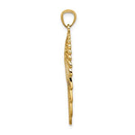Load image into Gallery viewer, 14k Yellow Gold Angel Wing Cut Out Pendant Charm
