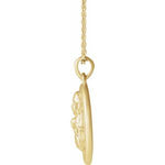 Φόρτωση εικόνας στο εργαλείο προβολής Συλλογής, Platinum 14k Yellow Rose White Gold Sterling Silver Buddha Pendant Charm Necklace

