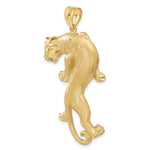 Lade das Bild in den Galerie-Viewer, 14K Yellow Gold Panther Large Pendant Charm
