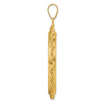 Load image into Gallery viewer, 14K Yellow Gold Diamond Cut Rope Edge US $20 Dollar Liberty Saint-Gaudens Coin Bezel Holder Pendant Charm Screw Top Fits 34.2 mm Coins

