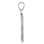 Load image into Gallery viewer, 14K White Gold Diamond Cut Rope Edge US $2.50 Dollar Liberty Indian Barber Dime Mercury Dime Coin Bezel Holder Pendant Charm Screw Top Fits 17.8 mm Coins
