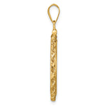 Load image into Gallery viewer, 14K Yellow Gold Rope Edge 1/4 oz Koala Australian Nugget Coin Bezel Holder Pendant Charm Screw Top Fits 20.1 mm Coins
