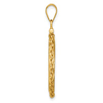 將圖片載入圖庫檢視器 14K Yellow Gold Wheat Chain US $5 Dollar Liberty Indian Statue of Liberty Bald Eagle Congressional Coin Bezel Holder Pendant Charm Screw Top Fits 21.6 mm Coins
