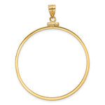 Charger l'image dans la galerie, 10K Yellow Gold 4 Ducat Coin Bezel Holder Pendant Screw Top Fits 39.5 mm Coins
