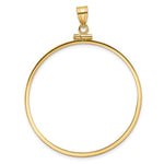 Charger l'image dans la galerie, 10K Yellow Gold 4 Ducat Coin Bezel Holder Pendant Screw Top Fits 39.5 mm Coins
