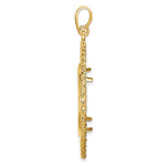 Load image into Gallery viewer, 14K Yellow Gold Greek Key Rope US $5 Dollar Liberty Indian Statue of Liberty Bald Eagle Congressional Coin Bezel Holder Pendant Charm Prong Fits 21.6 mm Coins
