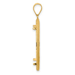將圖片載入圖庫檢視器 14K Yellow Gold Diamond Cut Popcorn Old US Series 1 oz Panda Australian Nugget Kangaroo Koala Coin Bezel Holder Pendant Prong Fits 32 mm Coins
