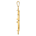 Charger l'image dans la galerie, 14K Yellow Gold Riptide Old US Series 1 oz Panda Australian Nugget Kangaroo Koala Coin Bezel Holder Pendant Prong Fits 32 mm Coins
