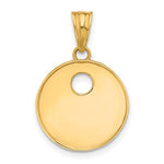Load image into Gallery viewer, 14k Yellow Gold Enamel Celestial Sun Stars Cosmos Cosmic Pendant Charm
