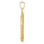 Ladda upp bild till gallerivisning, 14K Yellow Gold Rope Edge 1/2 oz American Eagle Panda US $10 Dollar Liberty Indian Coin Bezel Holder Pendant Charm Screw Top Fits 27 mm Coins
