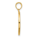 Load image into Gallery viewer, 14k Yellow Gold Tree of Life Circle Round Pendant Charm
