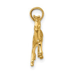Carica l'immagine nel visualizzatore di Gallery, 14K Yellow Gold Running Horse Pendant Charm

