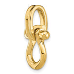 Lade das Bild in den Galerie-Viewer, 14k Yellow Gold Nautical Shackle Link with Pulley 3D Pendant Charm
