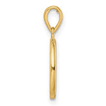 Indlæs billede til gallerivisning 14k Yellow Gold Tree of Life Circle Round Pendant Charm
