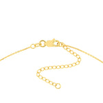 Załaduj obraz do przeglądarki galerii, 14K Yellow Gold Diamond Bear Claw Drop Dangle Adjustable Necklace
