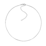 將圖片載入圖庫檢視器 14k Yellow Rose White Gold Valentino Choker Necklace Chain Adjustable
