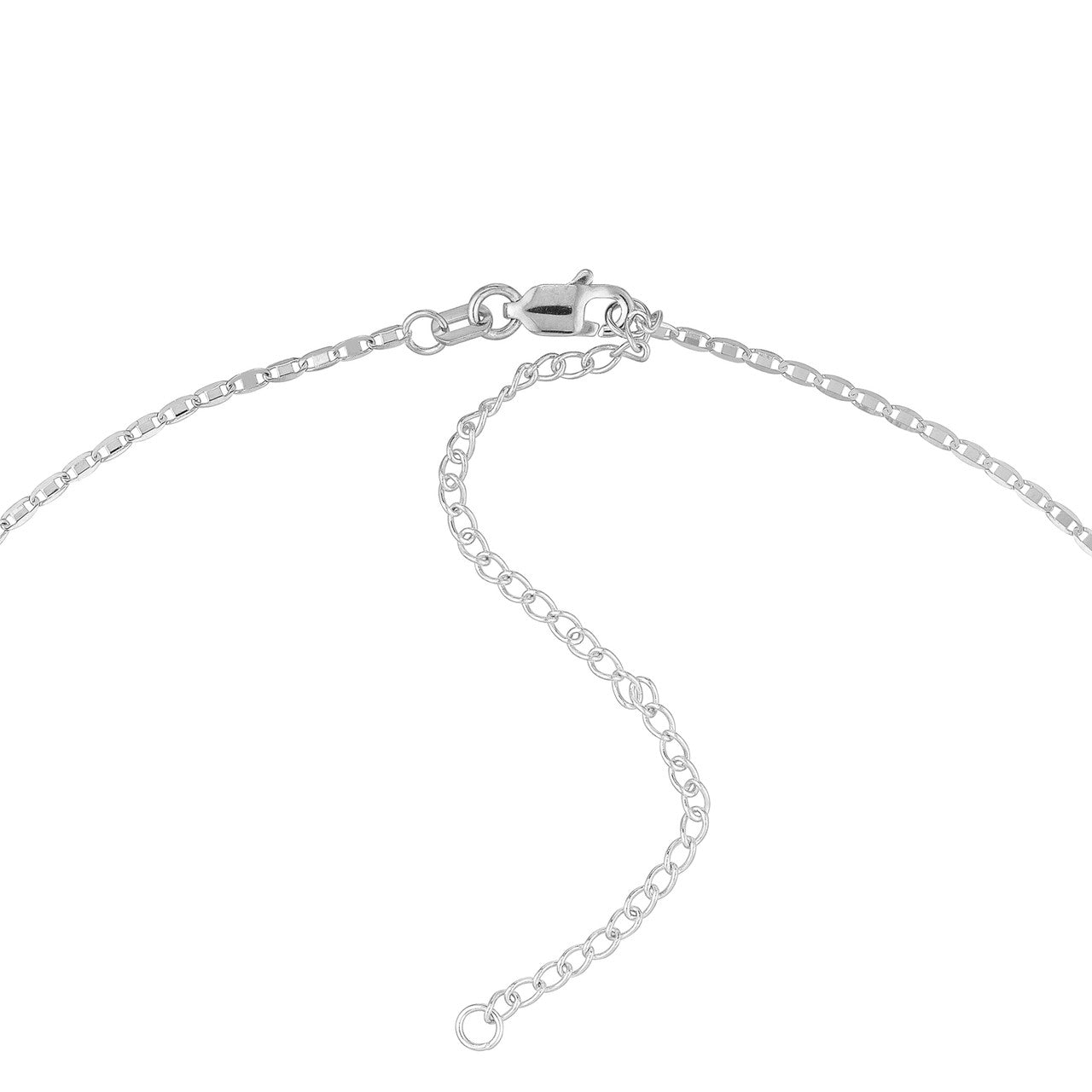 14k Yellow Rose White Gold Valentino Choker Necklace Chain Adjustable