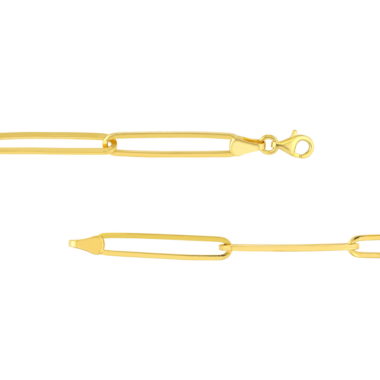 14K Yellow Gold Diamond Sun Round Medallion Paper Clip Chain Lariat Y Necklace