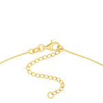 Cargar imagen en el visor de la galería, 14K Yellow Gold Diamond Palm Tree Adjustable Necklace
