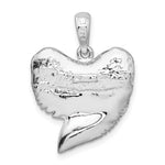 Cargar imagen en el visor de la galería, Sterling Silver Shark Tooth Large Pendant Charm
