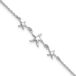 Carregar imagem no visualizador da galeria, Sterling Silver Starfish Anklet
