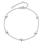 Charger l'image dans la galerie, Sterling Silver Starfish Anklet

