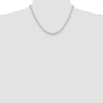 將圖片載入圖庫檢視器 Sterling Silver 4.5mm Paperclip Link Bracelet Anklet Necklace Pendant Chain
