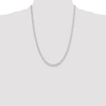 將圖片載入圖庫檢視器 Sterling Silver 4.5mm Paperclip Link Bracelet Anklet Necklace Pendant Chain
