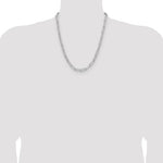 將圖片載入圖庫檢視器 Sterling Silver 5.5mm Paperclip Link Bracelet Anklet Necklace Pendant Chain
