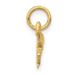 Indlæs billede til gallerivisning 14k Yellow Gold Horse Pendant Charm
