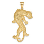 Lataa kuva Galleria-katseluun, 14K Yellow Gold Panther Large Pendant Charm
