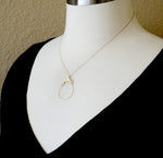 Load image into Gallery viewer, 14K Yellow Gold Butterfly Charm Holder Hanger Connector Pendant
