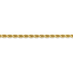 Загрузить изображение в средство просмотра галереи, 14k Yellow Gold 3.5mm Diamond Cut Rope Bracelet Anklet Choker Necklace Pendant Chain
