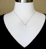 Lataa kuva Galleria-katseluun, Sterling Silver and 14k Yellow Gold Nautical Compass Medallion Small Pendant Charm
