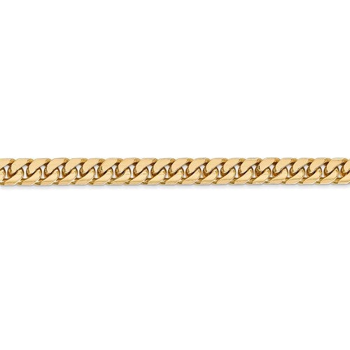 14k Yellow Gold 5mm Miami Cuban Link Bracelet Anklet Choker Necklace Pendant Chain