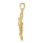 Load image into Gallery viewer, 14k Yellow Gold Scorpio Zodiac Horoscope Large Pendant Charm
